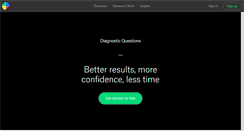 Desktop Screenshot of diagnosticquestions.com